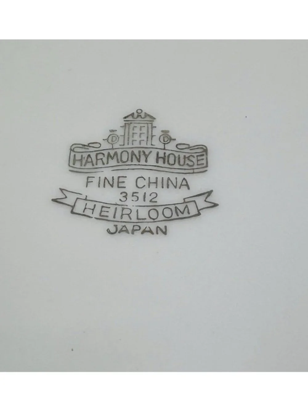Harmony House China thank you